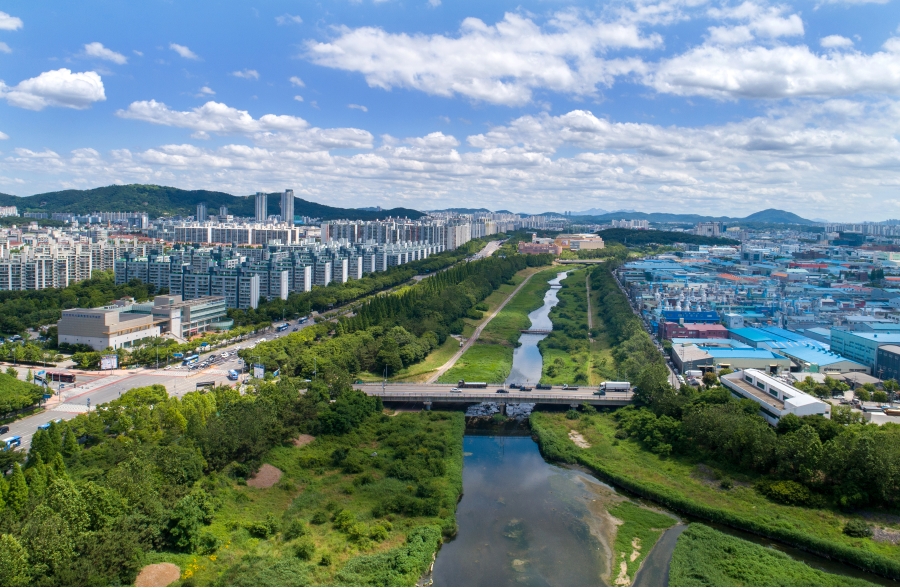 연수구 승기천~송도, 자전거 전용교량으로 잇는다.